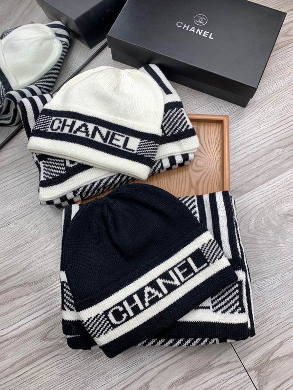Chanel Scarf Hat E30
